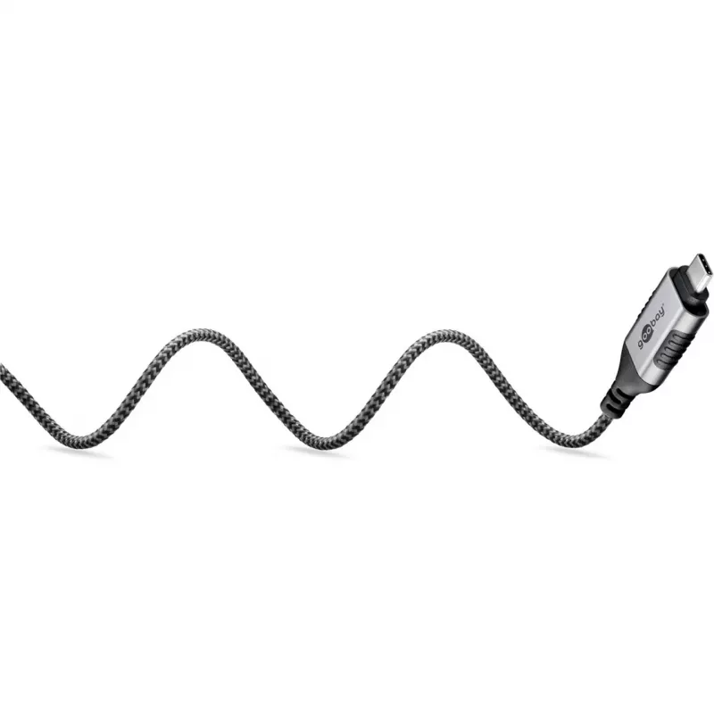 Goobay eterneto laidas USB-C 3.1 į RJ45 plonas 1 m - jungia maršrutizatorių, modemą arba (74401)