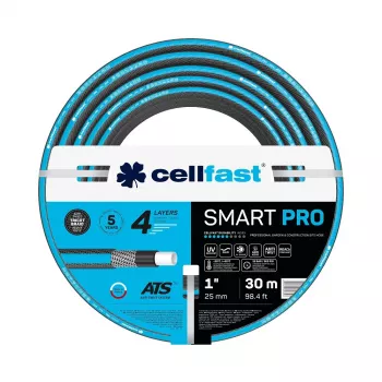 Sodo žarna Cellfast Smart Pro ATS 1 colis 30 m - tvirta laistymo žarna su 1 colio skersmeniu, 30 metrų ilgio
