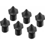 Grūdinti 3D spausdintuvo purkštukai Flashforge C3P rinkinys 0,4 mm / 0,6 mm / 0,8 mm