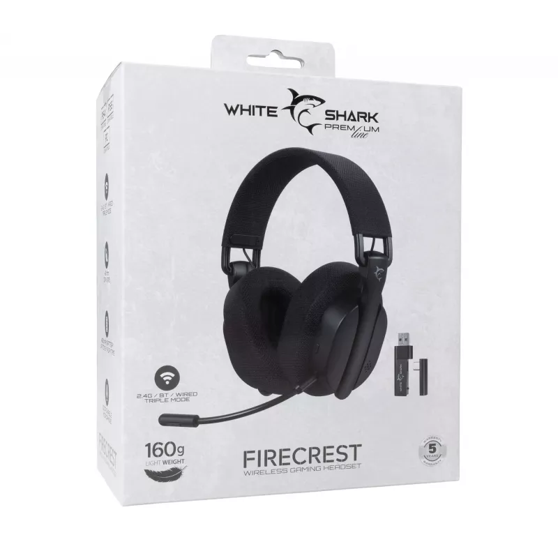 White Shark WGH-2444 Firecrest Juoda