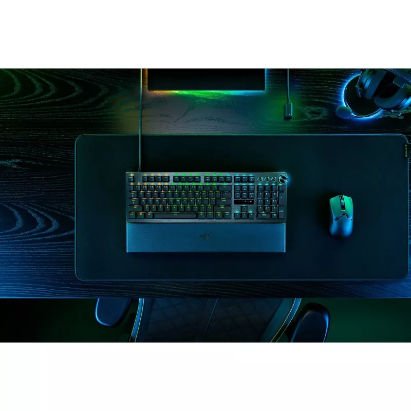 Žaidimų klaviatūra Razer Huntsman V3 Pro Optical QWERTZ juoda