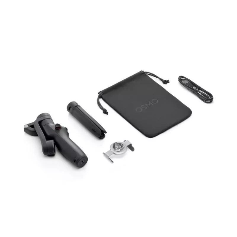 Rankinės kameros stabilizatorius DJI Osmo Mobile 6 juodas 6,4 val. baterijos veikimo laikas