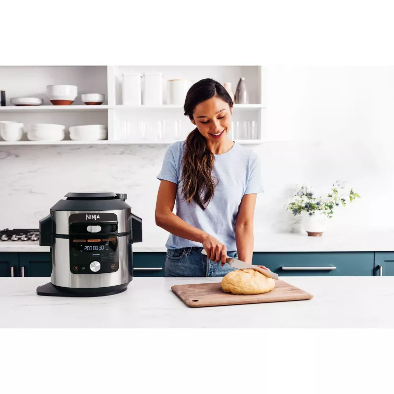 Multi Cooker Ninja OL750EU 7,5 L 1760 W Juodas Nerūdijantis Plienas, 14 Automatinių Programų