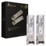 Extralink SFP modulis SFP 1.25G 2 vnt. pakuotė, 1.25 Gbps, LC/UPC, 850 nm, 550 m, daugiamodis, DOM, skirtas HP/Aruba