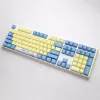 Ducky x Fallout Vault-Tec riboto leidimo One 3 žaidimų klaviatūra + pelės kilimėlis - MX-Mėlyna (US)
