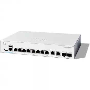 Valdomas komutatorius Cisco Catalyst 1200-8T-E-2G 8 prievadų GE 20 Gbit/s