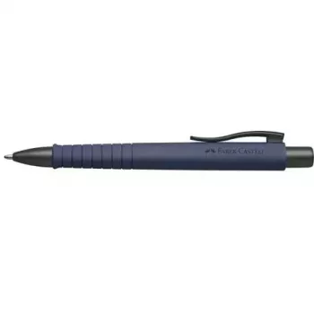 Tušinukas a.w. faber-castell 241189 — užsegamas ištraukiamas, mėlynas rašalas, itin storas antgalis, tamsiai mėlynas korpusas, 1 vnt.