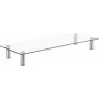 SpeaKa Professional monitoriaus pakyla, aukščio reguliavimas: 75–90 mm, skaidri (SP-9007480)