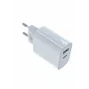 Universal charger 2x3A USB C + USB A Galia Delivery Balta
