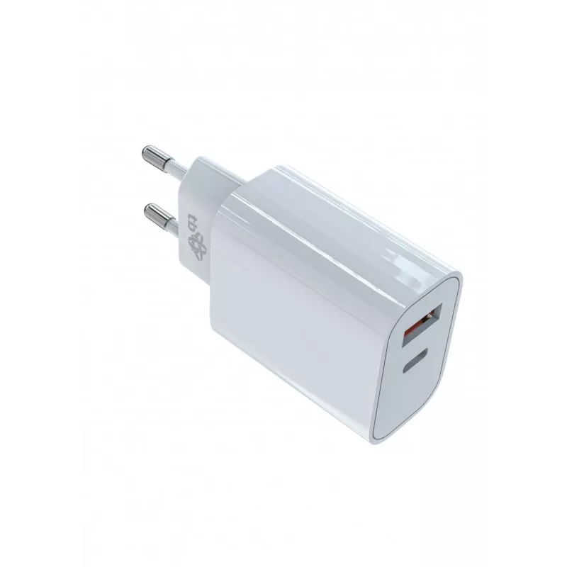 Universal charger 2x3A USB C + USB A Galia Delivery Balta