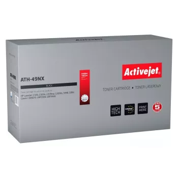 Activejet ATH-49NX tonerio kasetė (HP 49X Q5949X, Canon CRG-708H pakaitalas; Supreme; 6000 puslapių; juoda)