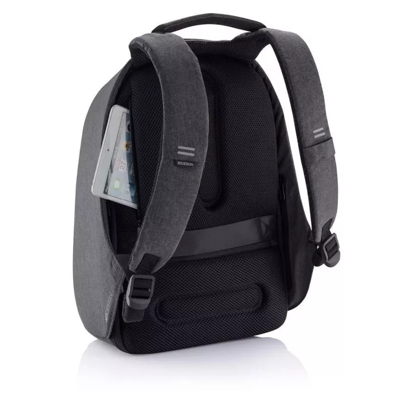 Kuprinė XDDESIGN P705.291 antracitinė — 18 l, nešiojamojo kompiuterio ir planšetės skyriai, užrakinamas pagrindinis slankiklis