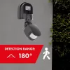 Maclean MCE25 GR sieninis judesio ir prieblandos jutiklis, 180°, 1200W maks., pilka