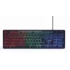 Laidinė pilno dydžio klaviatūra su pele Gembird KBS-UML-01 — USB, QWERTY US, 104 klavišai, juoda