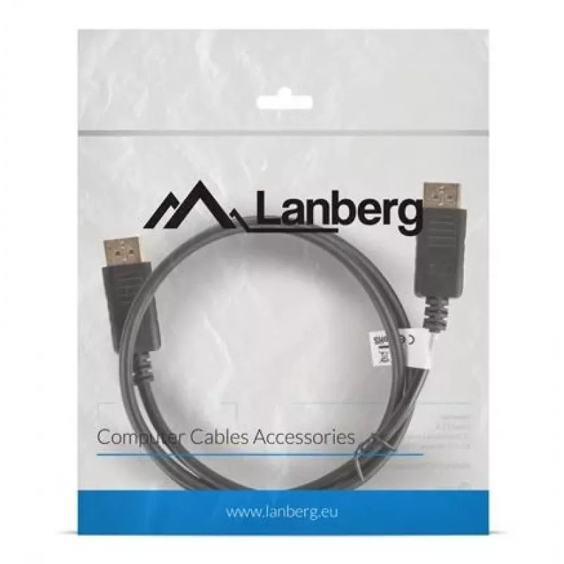 Lanberg CA-DPDP-10CC-0010-BK jungiamumo priedas, juodas