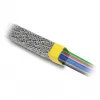 Kabelių įvorė DeLOCK 20940 juoda sidabrinė 2 cm vidinis skersmuo