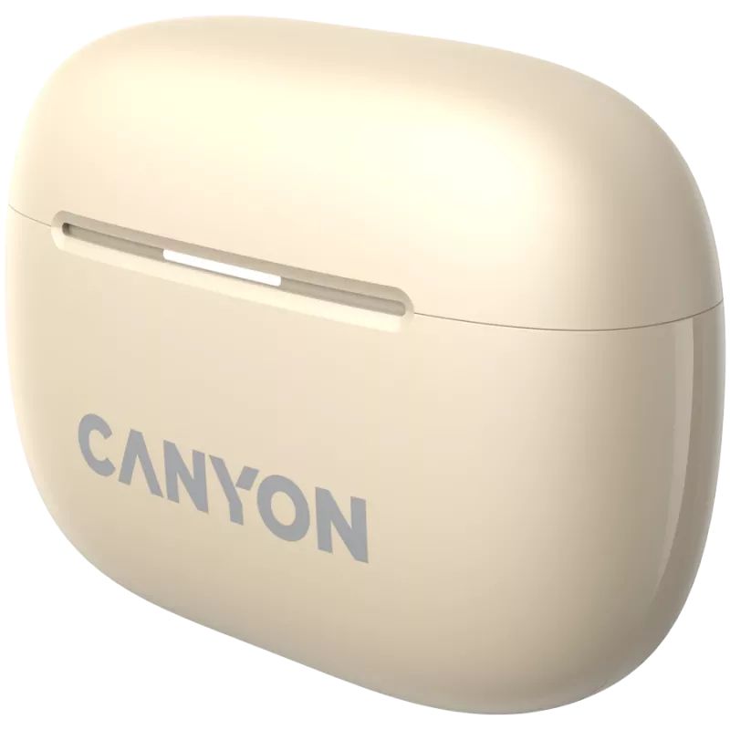 Canyon CNS-TWS10BG Ausinės ir ausinės True Wireless Stereo (TWS) Į ausį skambučiai/muzika/sportas/kasdienis naudojimas USB Type-C Bluetooth Smėlio spalvos (CNS-TWS10BG)
