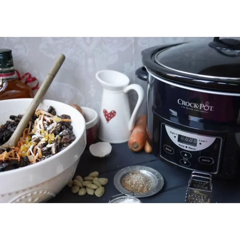 Crock-Pot lėta viryklė SCCPRC507B-050 4,7 l (juoda)