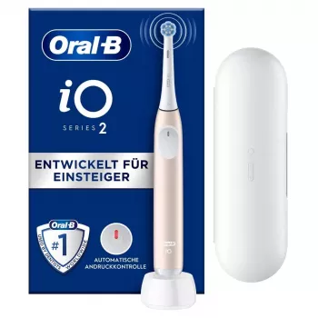 Oral-B 2 iO Suaugusiems Vibracinis dantų šepetėlis Rožinis, Baltas
