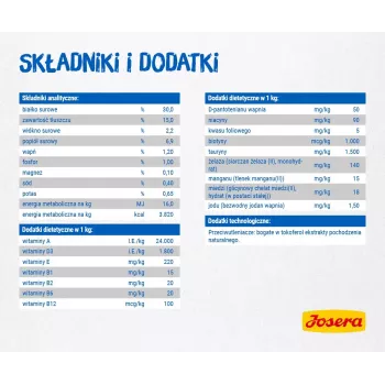 Josera Marinesse Adult sausas kačių ėdalas su lašiša ir bulvėmis, 2 kg