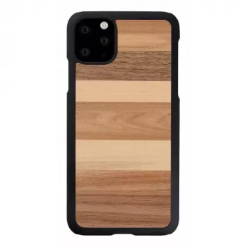 man and wood išmaniojo telefono dėklas, skirtas iPhone 11 Pro Max — juodas
