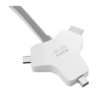 MULTI-HEAD laidas 2,5 metrų 4K USB-C HDMI Minidp
