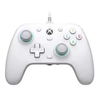 Laidinis USB žaidimų pultas GameSir G7 SE baltas, skirtas Xbox One, Xbox Series X/S USB‑C 3 m kabelis D-pad Mikrofono išjungimo mygtukas Režimo mygtukas