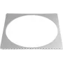 Filtro rėmelis EUROLITE 235 x 235 mm sidabrinis (41602587) apšvietimo geliams