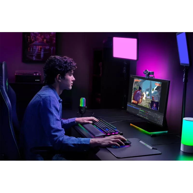Razer | Webcam | Kiyo V2 | MJPEG iki 4K 30 FPS, 1080p 60 FPS, YUY2 iki 4K 15 FPS, 1080p 60 FPS, NV12 iki 4K 20 FPS, 1080p 60 FPS