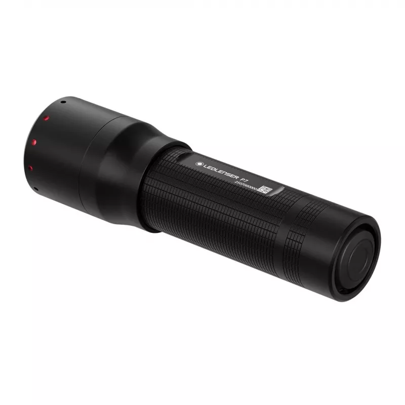 Ledlenser P7 Juoda rankinis žibintuvėlis LED