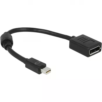 DisplayPort laidas DeLOCK 65554 Mini DisplayPort 0,21 m juodas