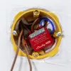 Išmanusis jungiklis „Shelly 1PM Mini Gen4“, belaidis 110–240 V kintamosios srovės, maks. 8 A / 2000 W, plastikinis korpusas 34×16×29 mm