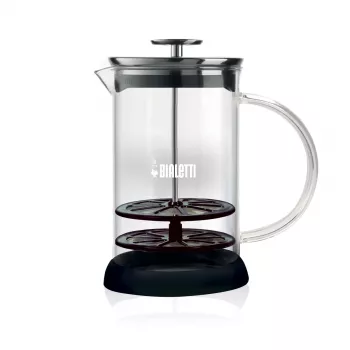 Bialetti Cappuccinatore Vetro 6tz rankinis pieno putotojas 330ml