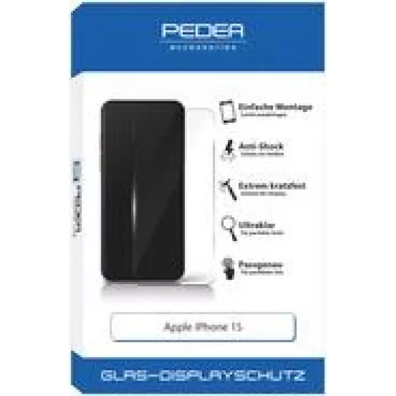 PEDEA ekrano apsauga, skirta Apple iPhone 15 (50170098)