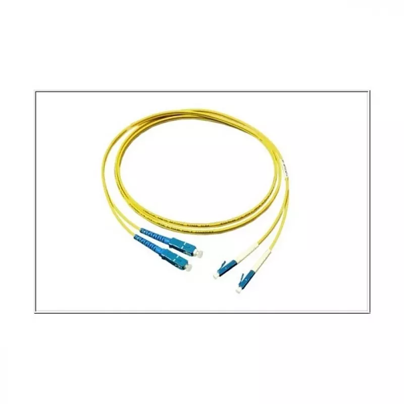komutacinis kabelis LWL Duplex OS2 (vienmodis, 9/125) LC/SC, 5 m, Good Connections® (LW-905LS)