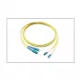 komutacinis kabelis LWL Duplex OS2 (vienmodis, 9/125) LC/SC, 5 m, Good Connections® (LW-905LS)