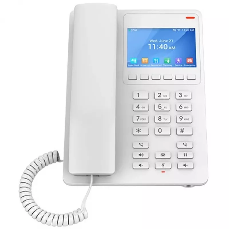 Belaidis IP telefonas Grandstream GHP630W — HD garsas, Wi‑Fi, ausinės, skirtas staliniam ir mobiliam naudojimui