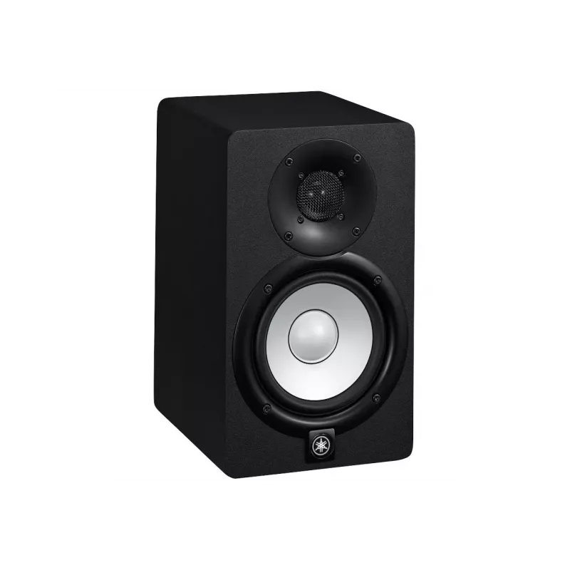 2 krypčių garsiakalbis YAMAHA HS5 — 5 colių žemųjų dažnių garsiakalbis, 1 colio aukštųjų dažnių garsiakalbis, 70 W RMS, 54–30000 Hz, laidinis, XLR įvestis, MDF korpusas