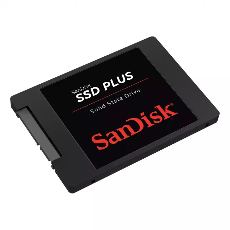 2,5 500GB SANDISK SSD Plus SATA skaitymo greitis iki 545 MB/s SATA III 6 GB/s