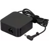 Kintamosios srovės adapteris ASUS 65W 19V 3 kontaktų ASUS nešiojamiesiems kompiuteriams, 65 W išėjimas, 19 V nuolatinė srovė, 3 kontaktų jungtis