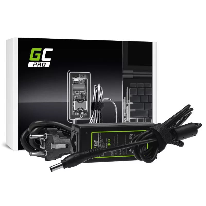 Green Cell AD54P maitinimo adapteris/keitiklis Toshiba Satellite 19V 2.37A 45 W juodas