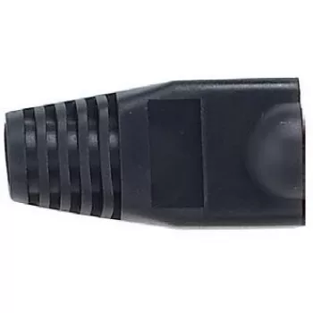 Equip kabelis Boot, Juoda, kabelis boot, Juoda, RJ-45, 28 mm, 105 g, 100 vnt.