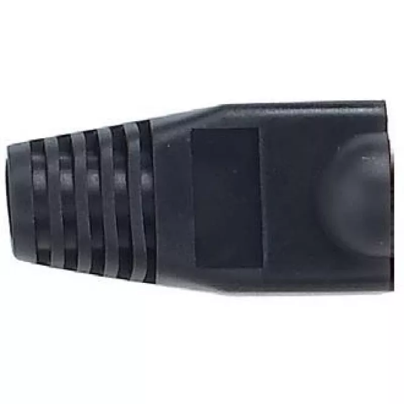 Equip kabelis Boot, Juoda, kabelis boot, Juoda, RJ-45, 28 mm, 105 g, 100 vnt.