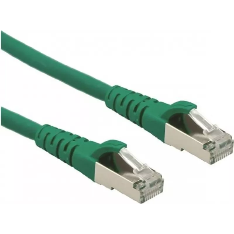 Roline - Patch-kabelis - RJ-45 (M) to RJ-45 (M) - 3 m - SFTP, PiMF - CAT 6a - žalias