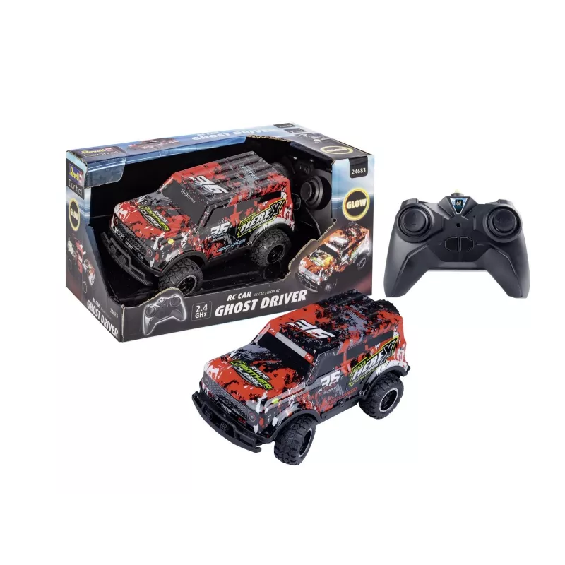REVELL RC automobilis Ghost Driver raudonas 24683