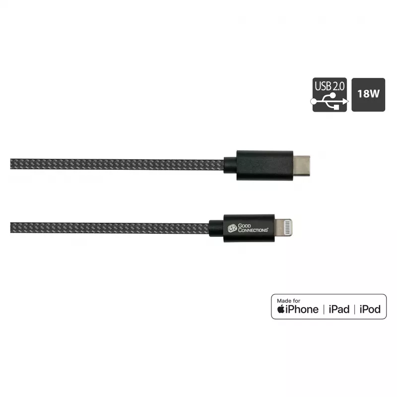 Goodconnections 2510-CL005S jungiamumo priedas, juodas