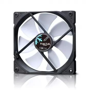 Fractal Design Dynamic X2 14 cm Juoda White ventiliatorius