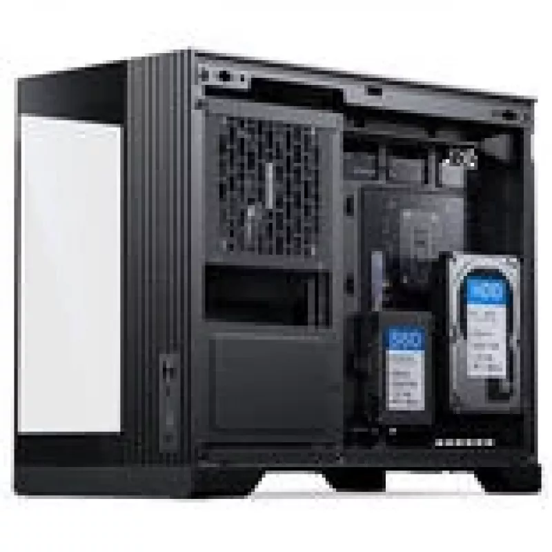 PHANTEKS XT V3 PC korpusas, Mini korpusas, mATX, grūdintas stiklas – su 3x 120 mm ventiliatoriais, juodas