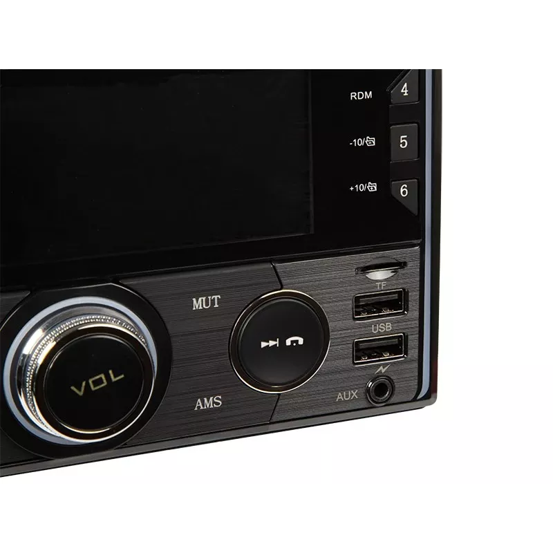 2DIN automagnetola BLOW AVH-9620 dvigubo DIN įmontuojama galvutė su Bluetooth 5.0, USB Type-A, 2,8 colio ekranu, 4×60 W RMS