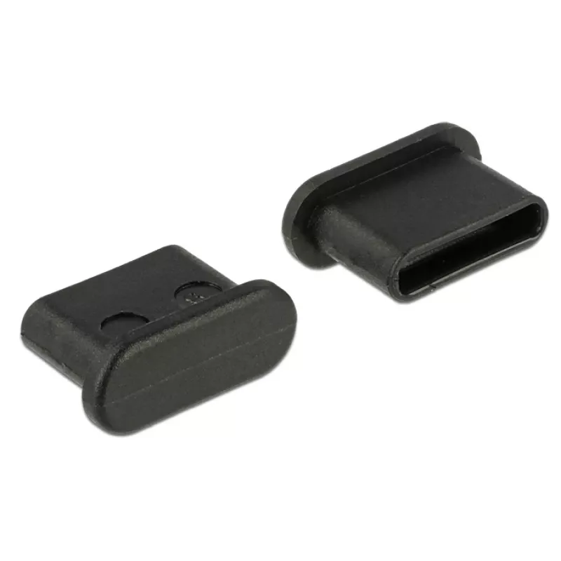 Socket safety cover DeLOCK 64014 USB Type-C Juoda 10 pcs